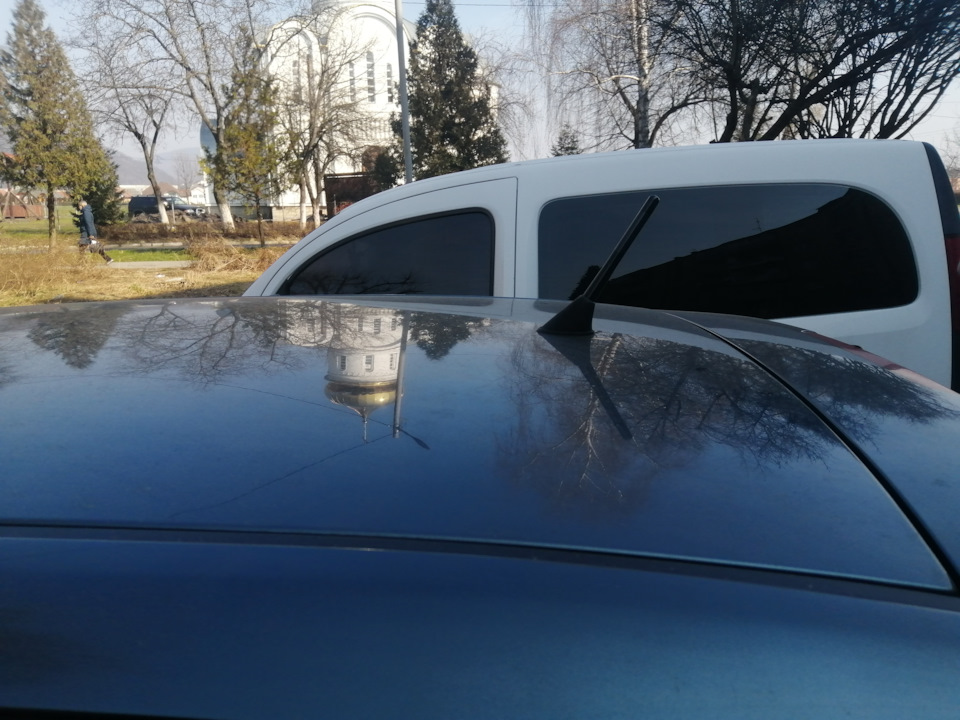 Заміна штатної антени на маленьку) 1