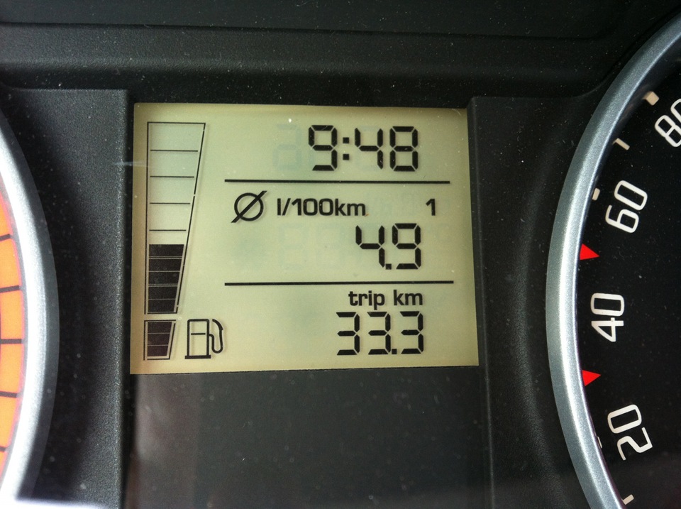 4.9 л/100 км 1