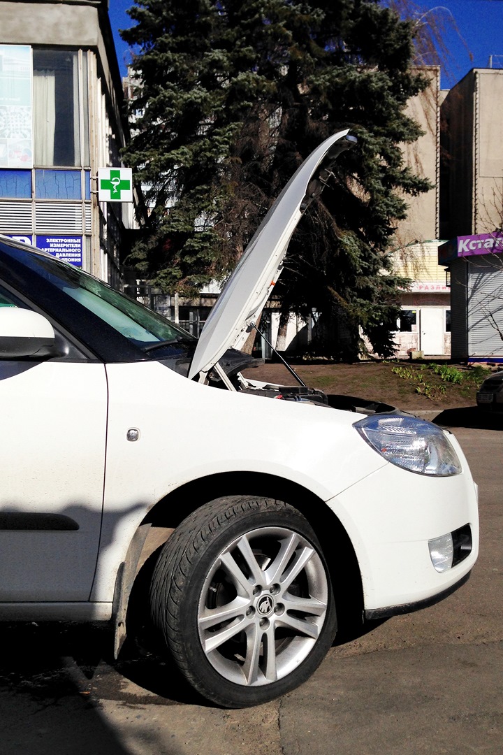 Газовий упор капота 1