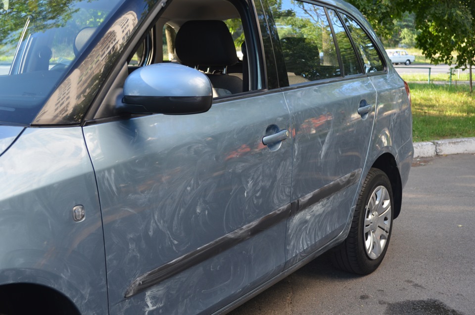Поліровка кузова Skoda Fabia 2. Частина 1 4