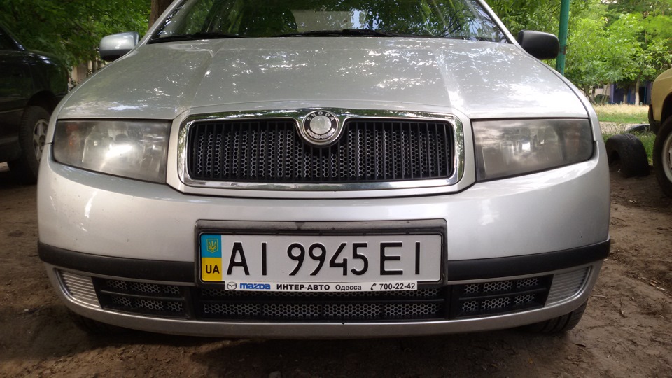Сітка в радіаторні грати 4