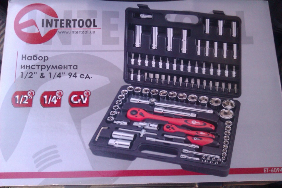 Набір інструментів Intertool ET-6094 1
