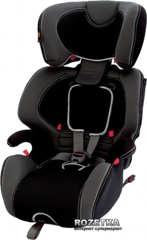 Дитяче крісло Bellelli Gio Plus Fix Black-Grey 2