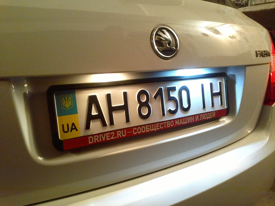 LED підсвічування номера 2