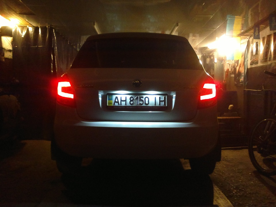 LED підсвічування номера 3