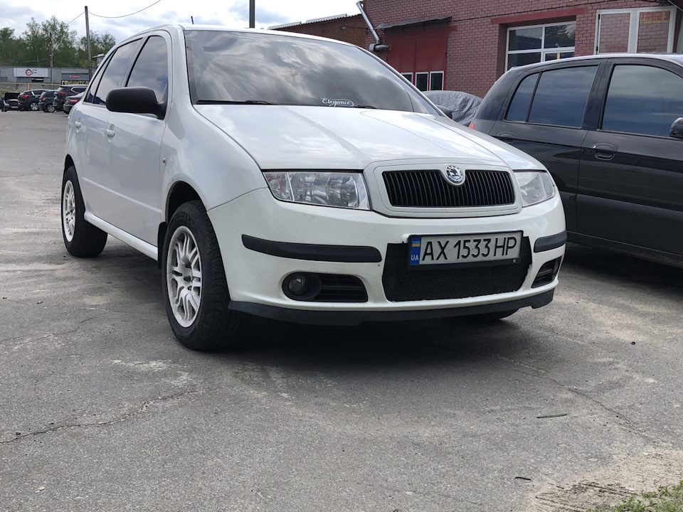 Губа на бампер 5