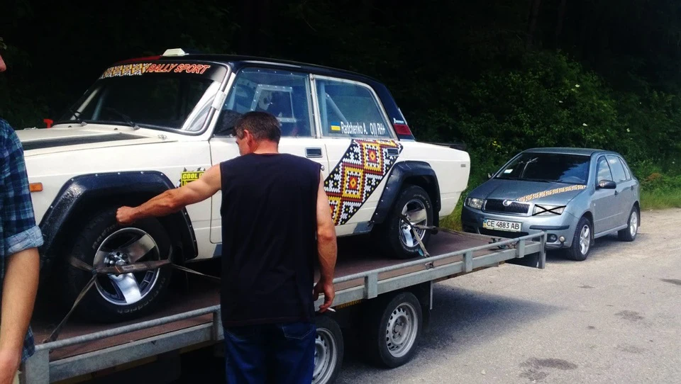 IV етап чемпіонату України з гірських автоперегонів ''Бескід 2014