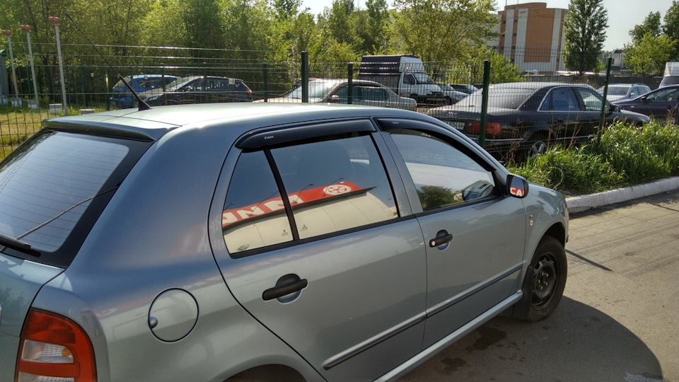 А ось і тонування Skoda Fabia mk1 3