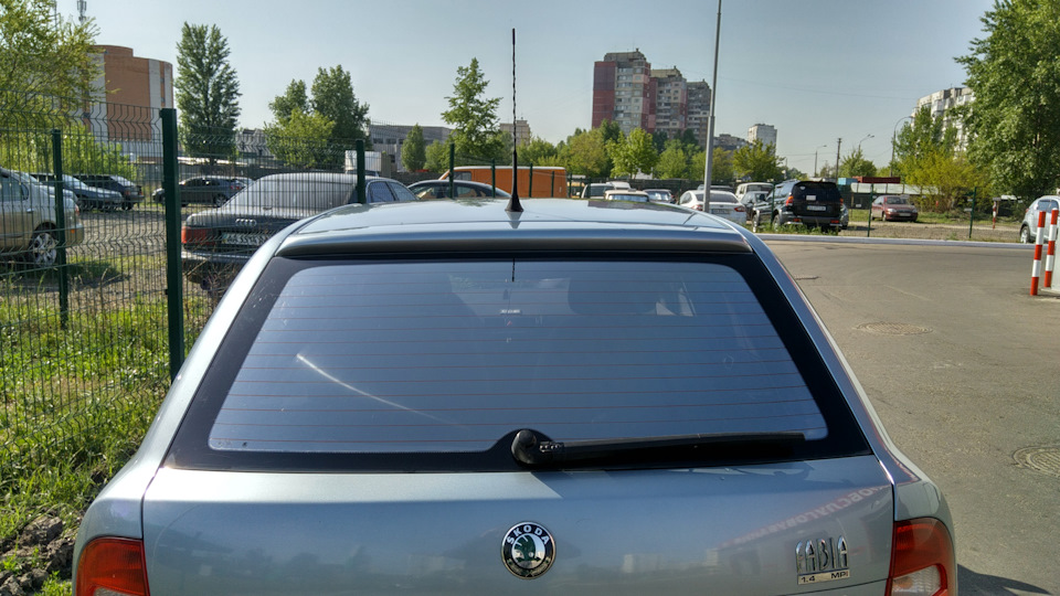 А ось і тонування Skoda Fabia mk1 2