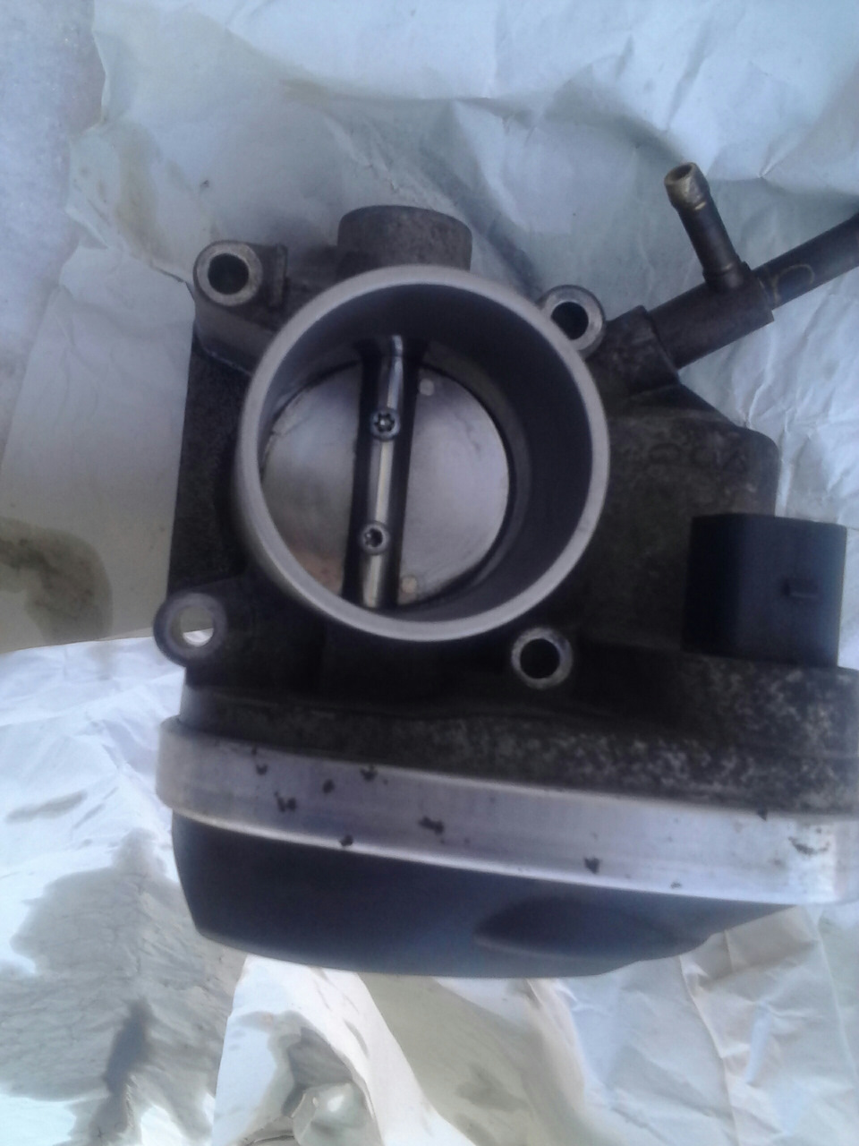 Чистка дроселя та шукання Датчик тиску у впускному колекторі. MAP-sensor. 3