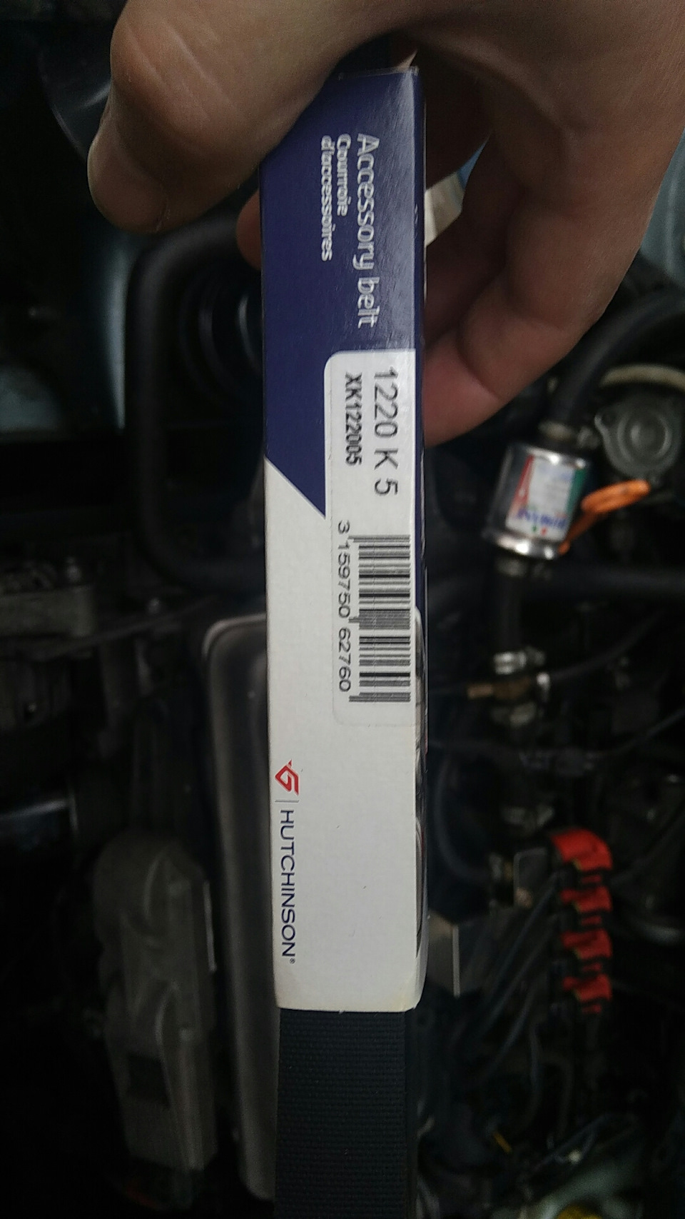 Заміна поліклінового ременя генератора skoda fabia mk1 1.4 ame 3