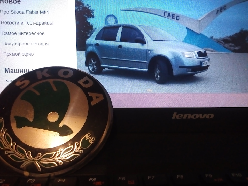 Значок Skoda Fabia Mk1 1