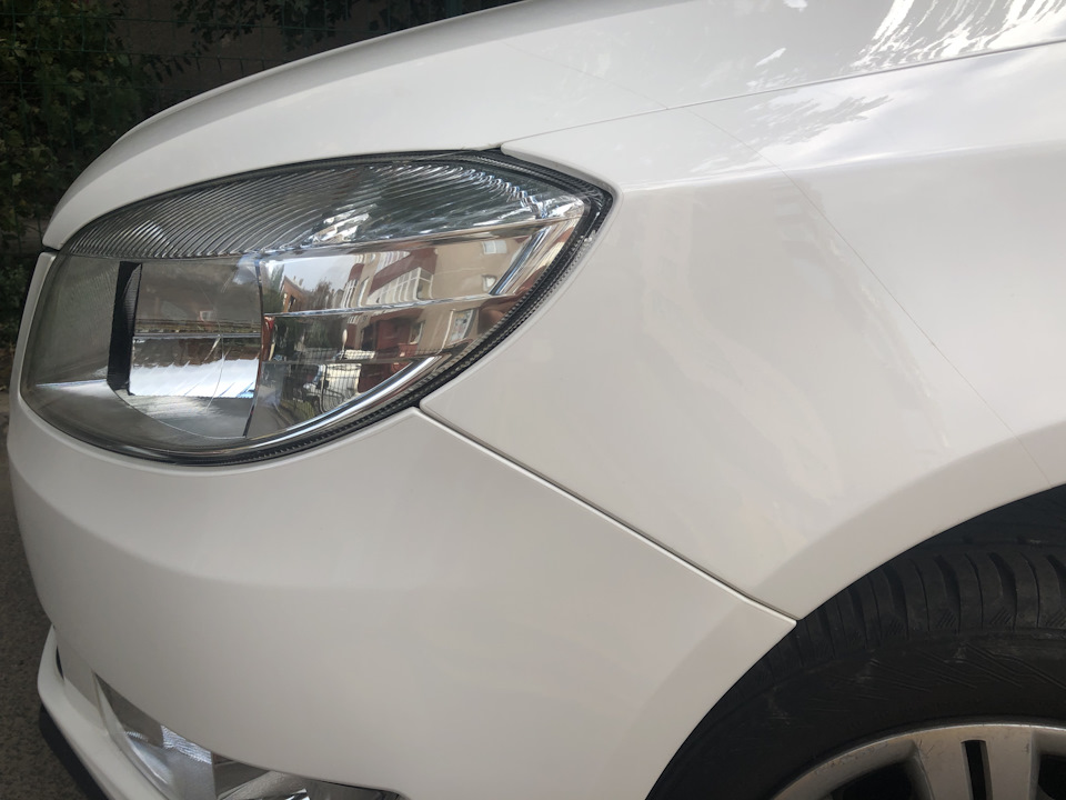 Шлюб Skoda Fabia - стирається фарба 4