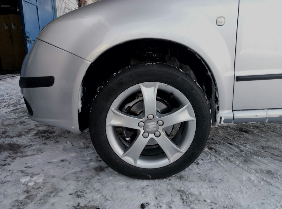 Купив літню гуму 195/55/16 ну і приміряв 4