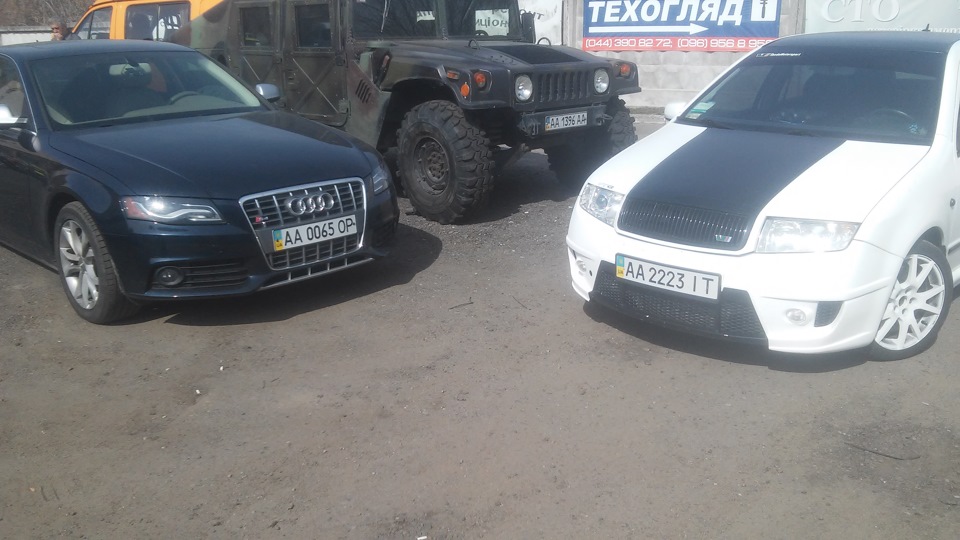 Заїхав на СТО підвезти автозапчастини на КВАКУ... 2