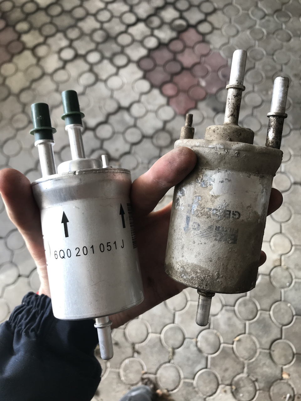 Заміна паливного фільтра 4