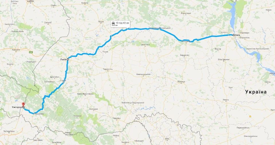 20.1. Київ — Львів — Ужгород — Київ ч.1