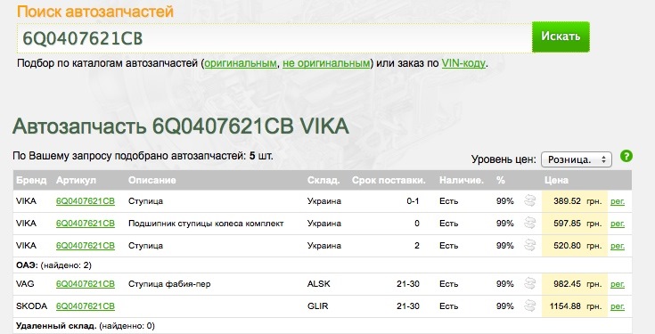 Підшипник маточини (передній, не оригінал) 3