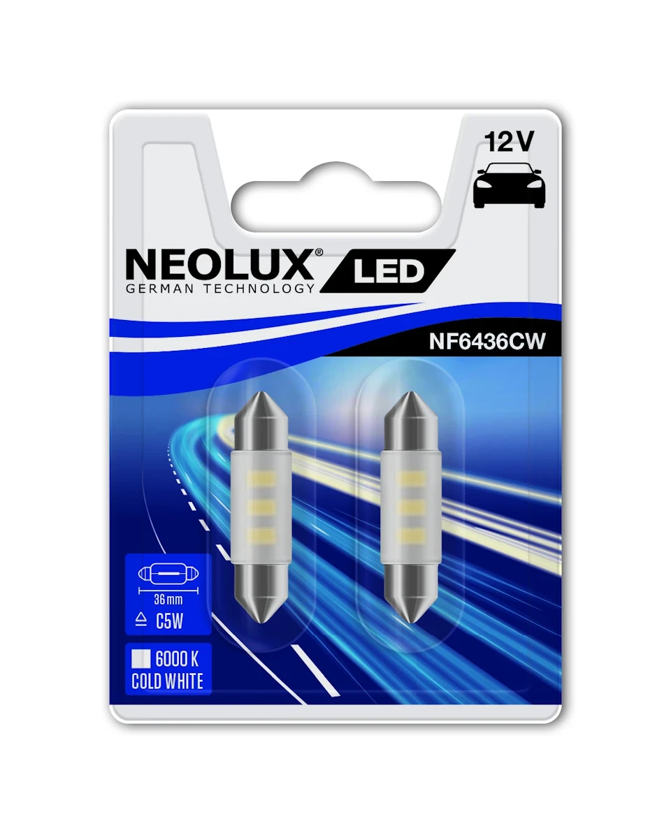 #79. LED лампи підсвічування номера Neolux.