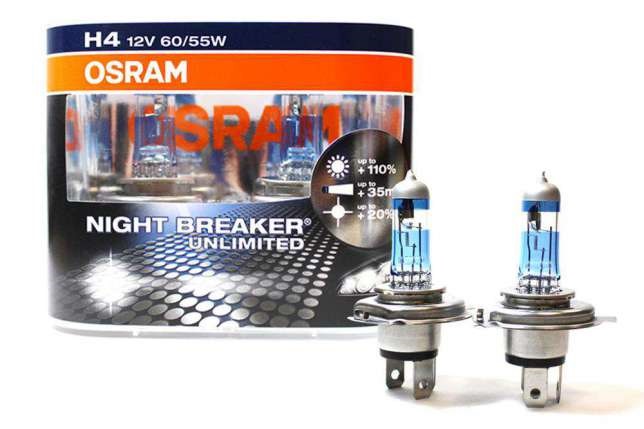 Заміна штатних ламп на Osram Night Breaker Unlimited +110% 1