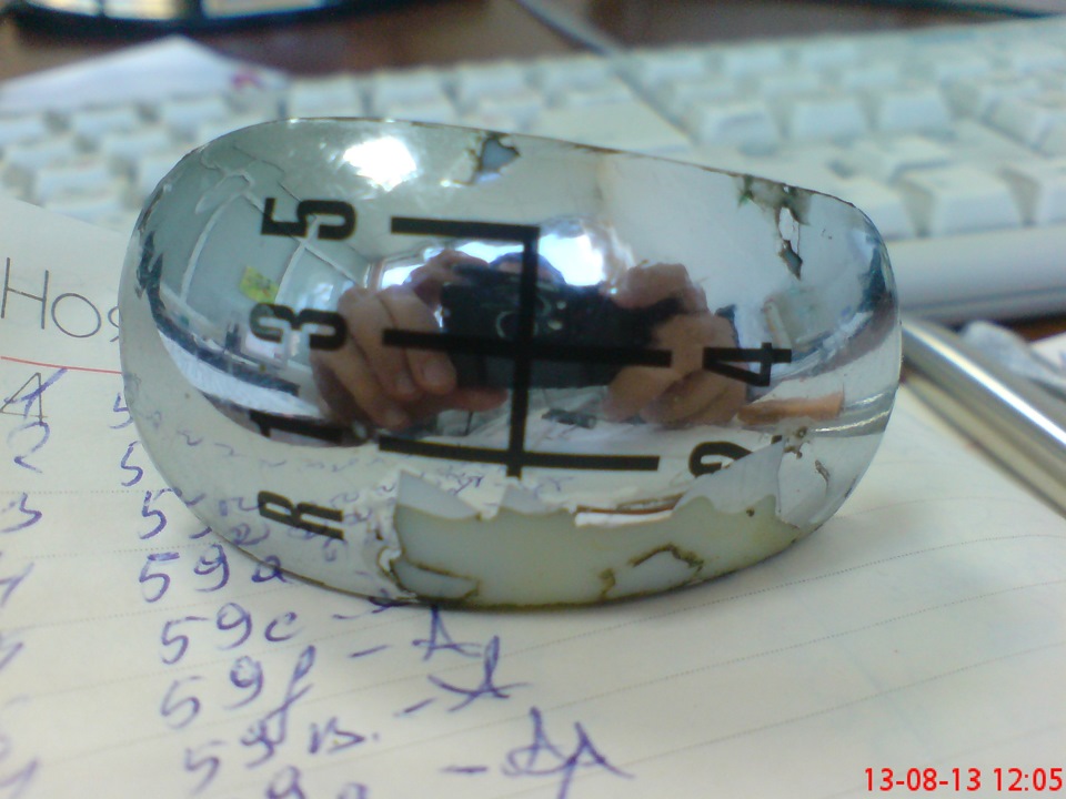 Шкіра на ручку КПП 1