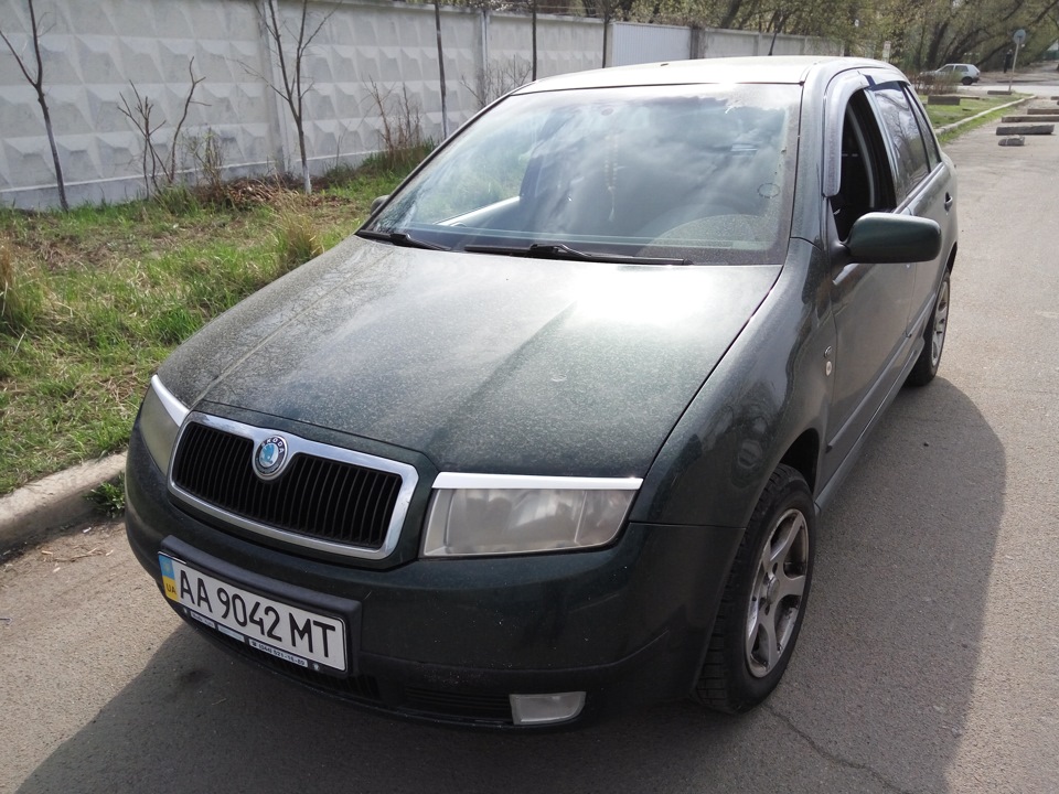 Вії на Skoda Fabia MK1 part one 4