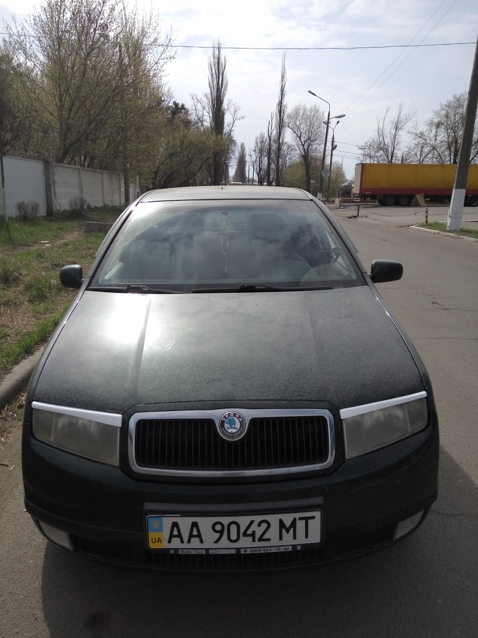 Вії на Skoda Fabia MK1 part one 1
