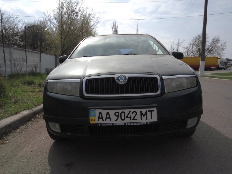 Вії на Skoda Fabia MK1 part one 2