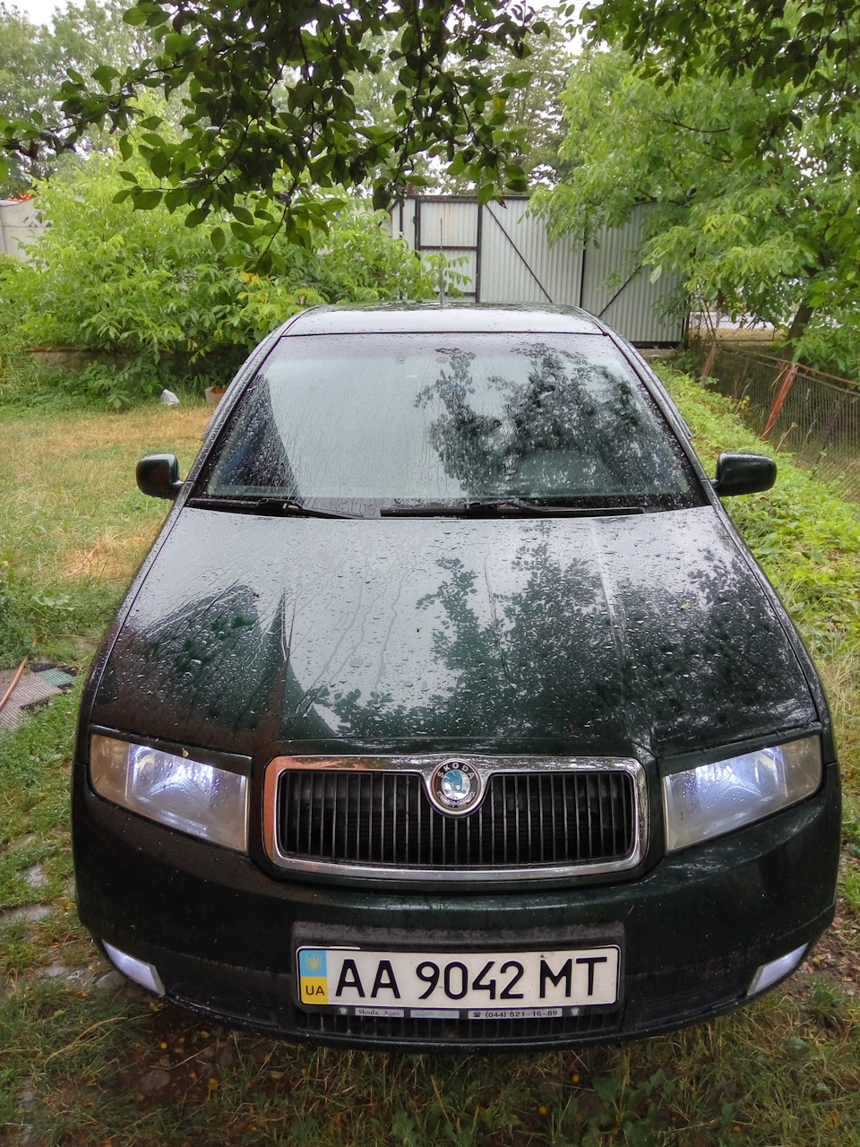 Вії на Skoda Fabia MK1 part two 2