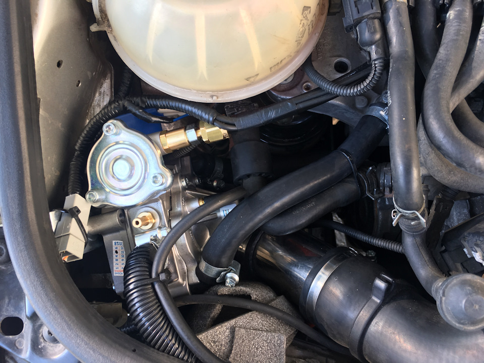 ГБО на 1.8T AUQ 3