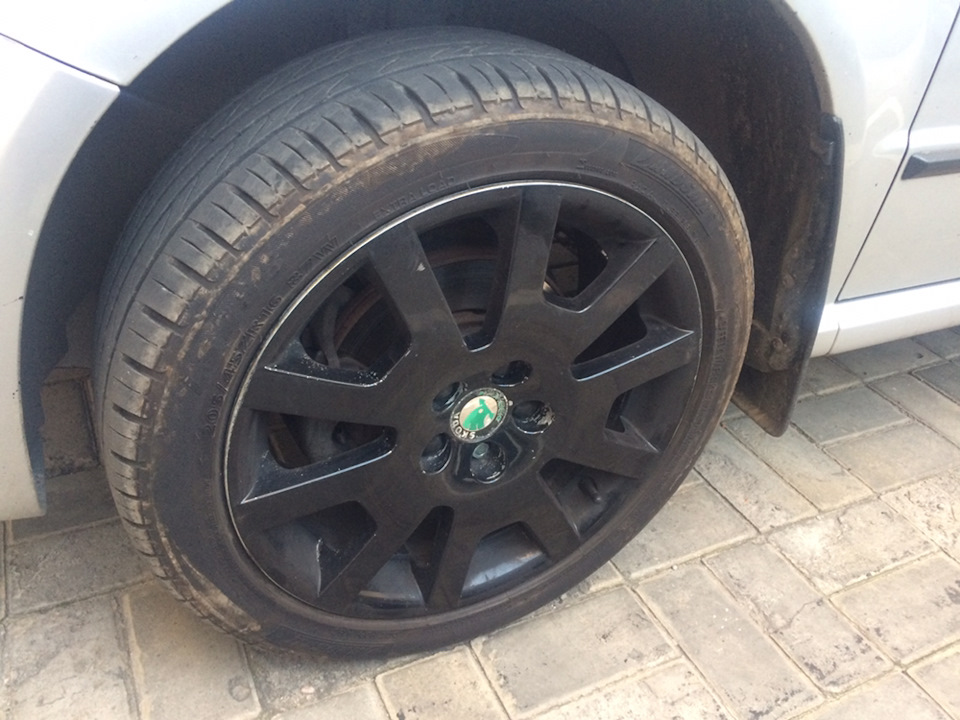 Реставрація дисків Fabia RS 2