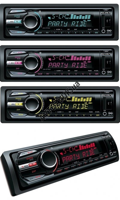 Автомагнітола SONY CDX-GT700UI 2