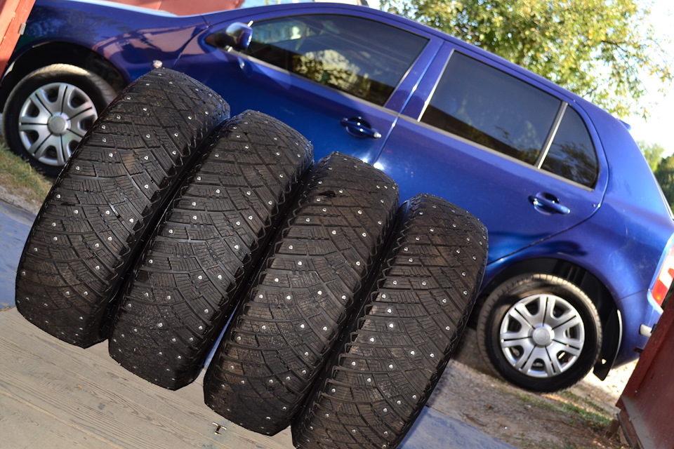 Готуємо сани з осені або придбання зимових шин Goodyear Ultragrip Ice Arctic R14 (шип) 1