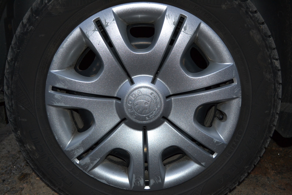 Ковпаки Skoda Fabia MK II - заміна. 4