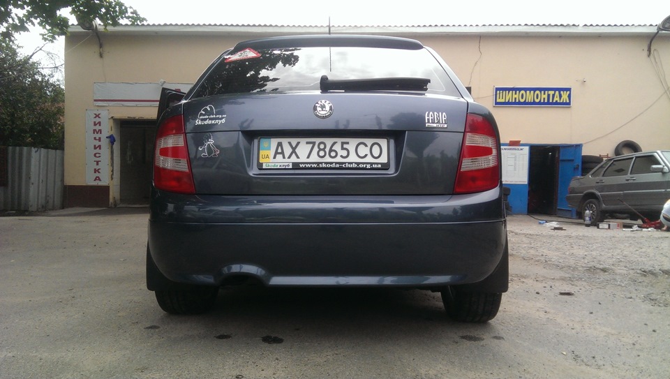 Задній бампер Fabia RS 1