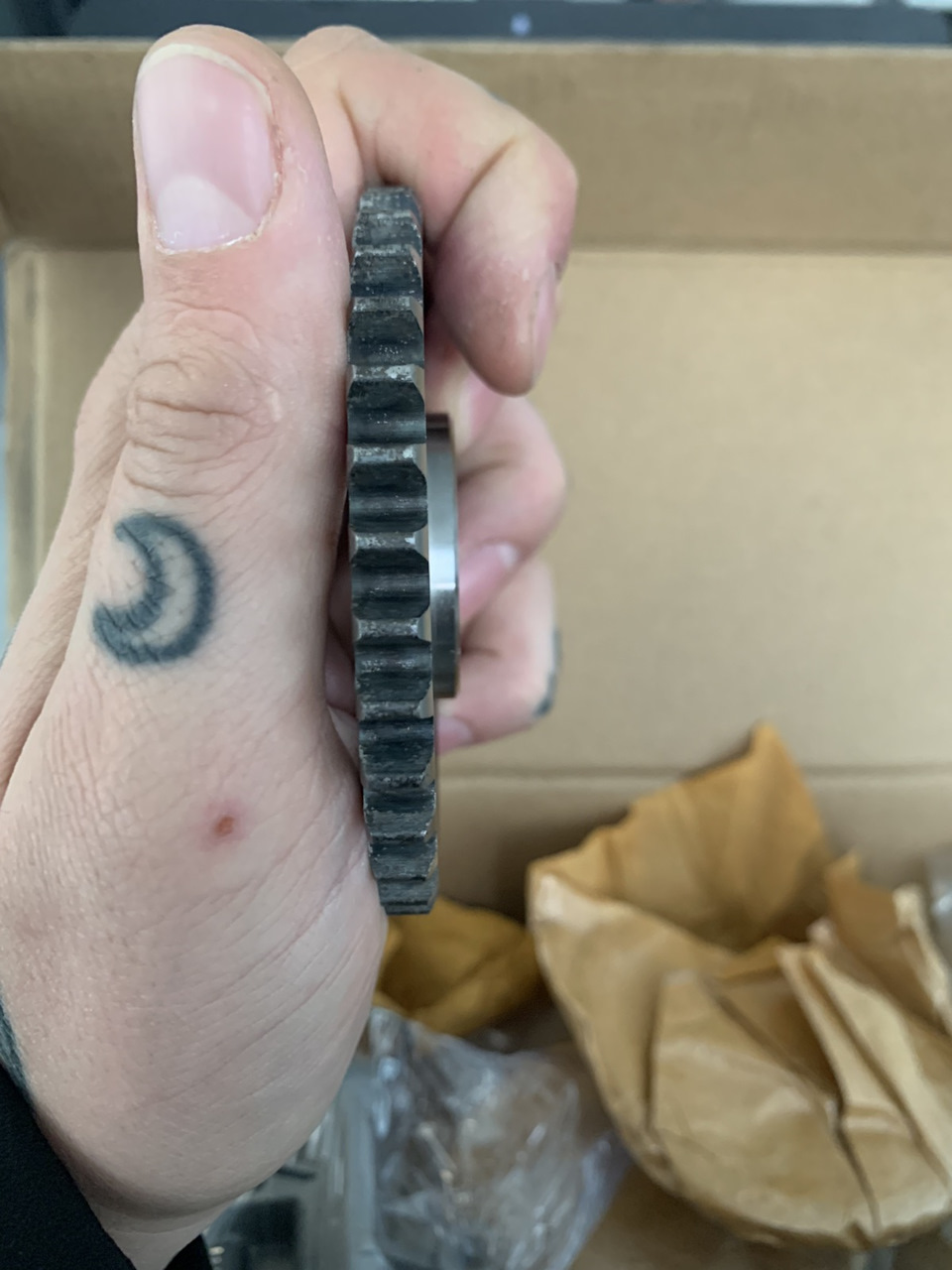 Підготовка до заміни ланцюга ГРМ 1.2 Skoda Fabia 1.2 CGPA 70 к.с. 3