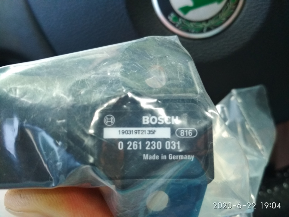 Датчик тиску наддуву Bosch 0 261 230 031 3
