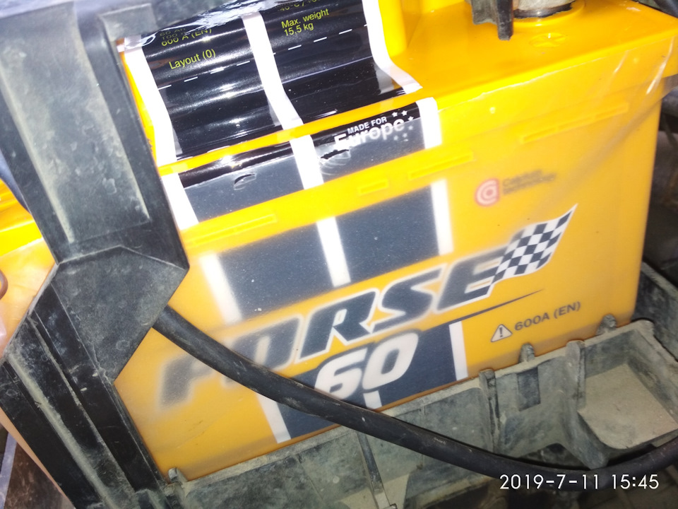 Новий акумулятор Forse 60ah 600a 1
