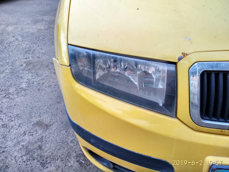 Відполірував фари 3