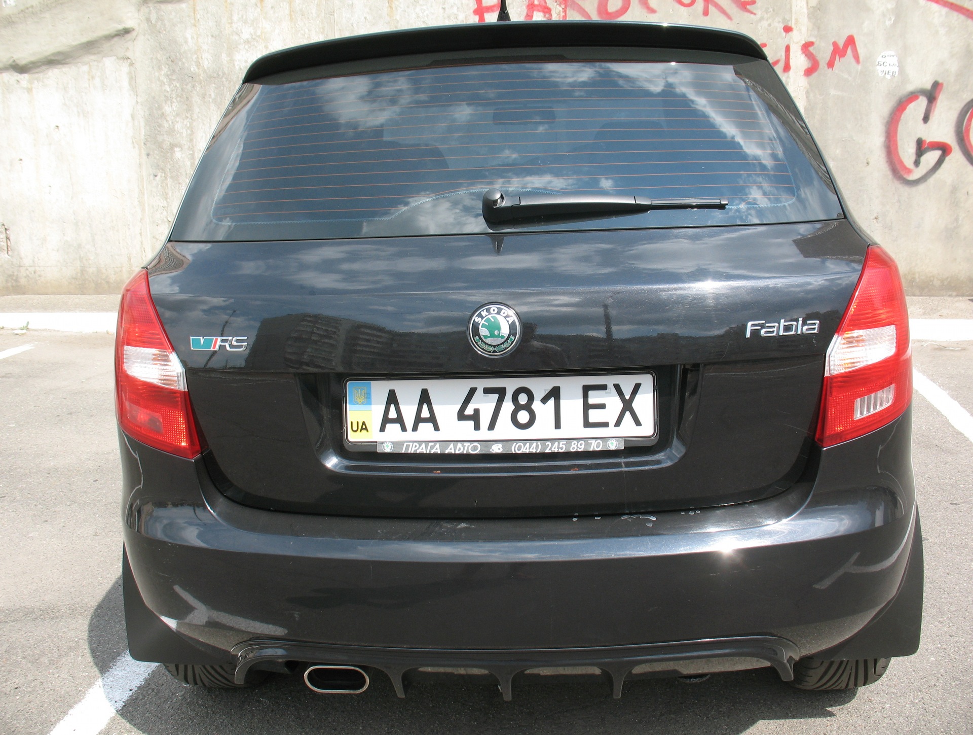 Моя Fabia RS 5