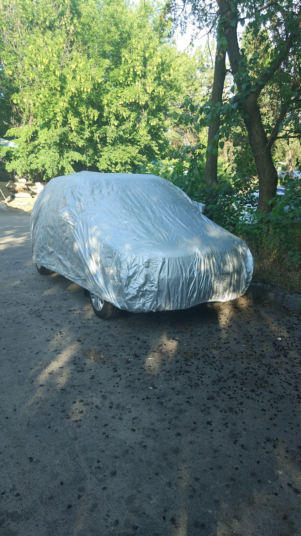 Рубіж 125 000 і чохол на машину 2