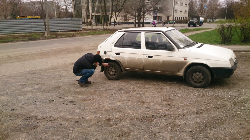 Змінили передні диски 1