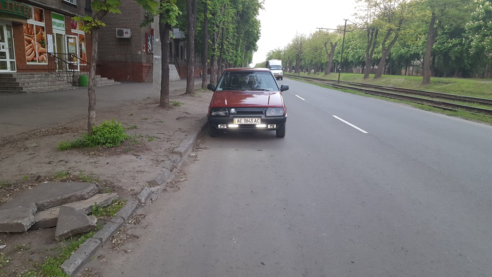 Тонування фар + ДХО + нові грати 4