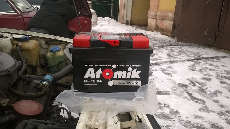 Заміна АКБ! 2