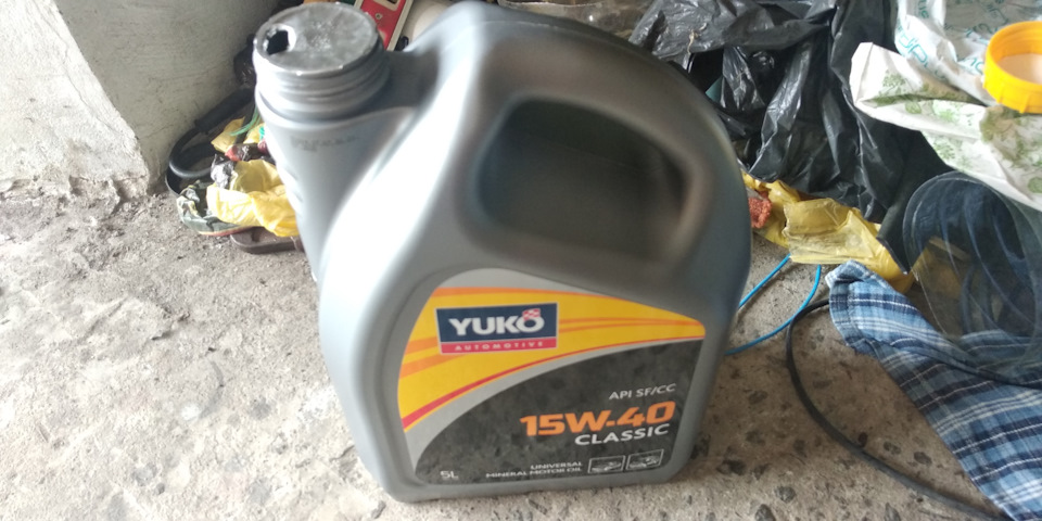 Yuko 15w-40 в іномарку Огляд, відгук, моя думка. Заміна мастила 1