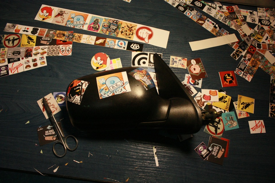 stickerbomb Початок 3