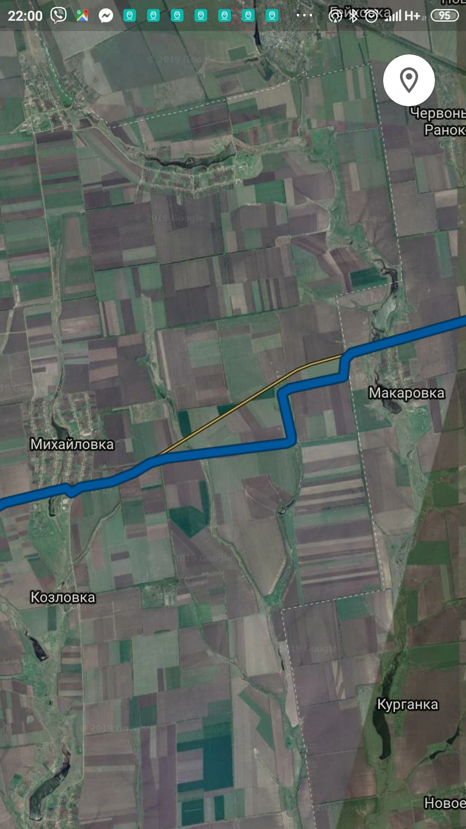Кривий Ріг - Миколаїв H11 - Об'їзд по полях