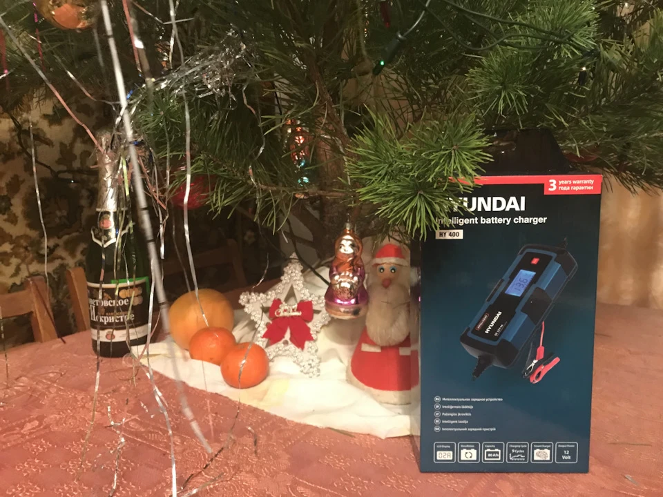Купив зарядку Hyundai HY400