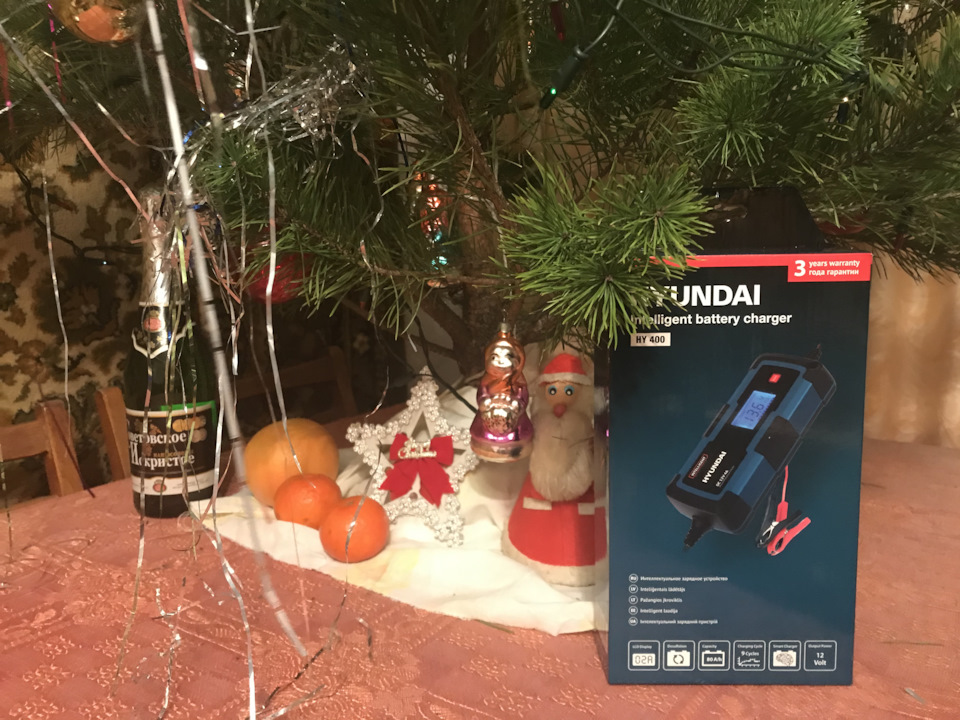 Купив зарядку Hyundai HY400 1