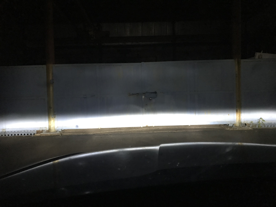 Установка LED-ламп в противотуманки Кодиака 2